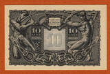 Italy/ San Marino/ Vatican 10 Lire 1944 Italy  Pick-32a Signature - Ventura, Simoneschi & Giovinco UNC unz