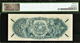1902 Brazil One Mil Reis ND Pick-4 About UNC PMG 55