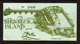 UK (Great Britain) Penny 1972-74 England, BIRNBECK Island 1d (One ) ND AU-UNC (V.RARE)