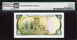 UK (Great Britain) Pound 1993 Jersey One  QEII FANCY Number - QC 500000 Pick-20a GEM UNC PMG 65 EPQ
