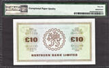 10 Pounds Northern Ireland  2nd January 1985 Pick-189e GEM UNC PMG 66 EPQ