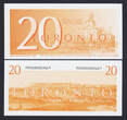 2008 Canada Local Currency TORONTO Dollars 4 Notes $1, 5, 10, 20 UNC unz