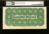 10 Dollars Republic of Ireland  1866-1919 Pick-S102r Extremely Fine PMG 40 EPQ
