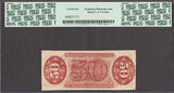 USA 50 Cents Spinner Fractional Currency Third Issue  FR# Choice UNC PCGS 63