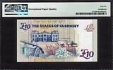 UK (Great Britain) 10 Pounds 1995 Guernsey  REPLACEMENT /STAR ND Pick-57a* GEM UNC PMG 66 EPQ