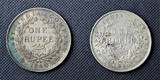 1840 Rupee 1840 British India 2 Different Victoria Rupee Continuous & Divided Type