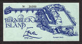 UK (Great Britain) 1972-74 England, BIRNBECK Island 1/2d (Halfpenny) ND AU-UNC (V.RARE)