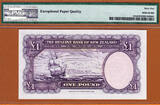 Pound New Zealand One  ND-1967 Pick-159d GEM UNC PMG 65 EPQ