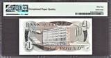Pound 1983 Northern Ireland One  ND Pick-65a CH UNC PMG 64 EPQ