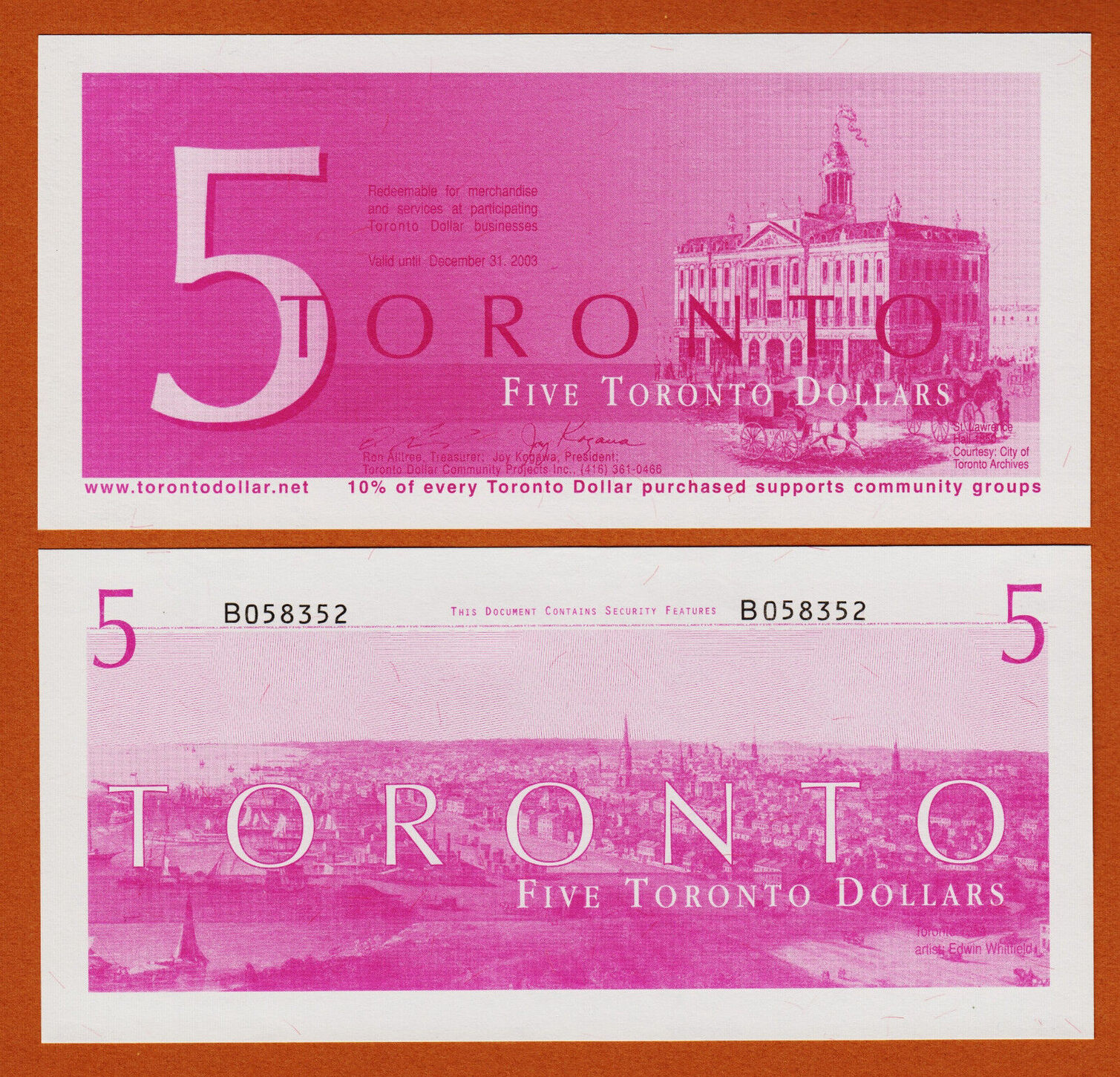 canada toronto currency