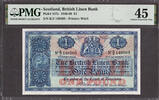 UK (Great Britain) Pound Scotland One 15th December 1948 Pick-157c Extremely Fine PMG 45 -