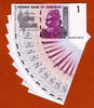 Zimbabwe 1 Dollar Zimbabwe 10 Consecutive Pick-65 UNC -