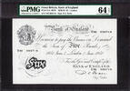 UK (Great Britain) 5 Pounds Great Britain England LONDON Pick-344 B270 CH UNC PMG 64 EPQ -