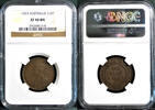 Half Penny Australia KGV Key Date NGC graded XF 40 BN -