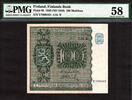 Finland 100 Markkaa Finland 1945 (ND 1948) Litt. B Pick-88 About UNC PMG 58 -