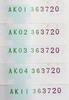 UK (Great Britain) 5 Pounds England POLYMER 5 X MATCHING Serial 363720 UNC -