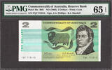 Australia Australia $2 Phillips/Randall ND R83 Pick-38c GEM UNC PMG 65 EPQ -