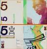 UK (Great Britain) 5 Pounds England,s Transition Town BRIXTON Luol Deng Gem UNC -