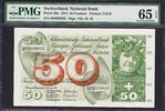 Switzerland 50 Francs Switzerland Pick-48n GEM UNC PMG 65 EPQ -