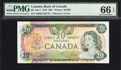 Canada 20 Dollars Canada 1979 BC-54c-i Pick-93c GEM UNC PMG 66 EPQ -