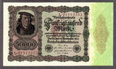 Germany 50,000 Mark Germany Pick-80 Crisp UNC -