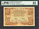 Denmark 100 Kroner Denmark Pick-23h Very Fine PMG 35 SCARCE ! -