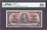 Canada 2 Dollars Canada Osborne-Towers BC-22a Pick-59a About UNC PMG 58 EPQ -