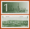 Canada Canada 2000 Local Currency TORONTO Dollars $1 UNC -