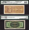 Greece 500,000 Drachmai Greece WWII PROGRESSIVE PROOF 1944 P-126pp CH UNC PMG 64 EPQ -
