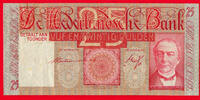 Netherlands 25 Gulden Netherlands Dated 22-6-1935 Pick-50 Scarce -