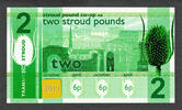 UK (Great Britain) 2 Pounds England's Transition Town STROUD UNC -