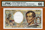France 200 Francs France Pick-155c GEM UNC PMG 66 EPQ -