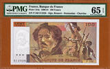 France 100 Francs France Pick-154e GEM UNC PMG 65 EPQ -