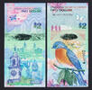 Bermuda Bermuda $2 Hybrid Polymer QEII Pick-57a ONION Prefix UNC Rare ! -