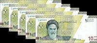 Iran Iran Newly Issued 2019 Iranian HALF MILLION Rials (5 x 100,000) Authentic UNC -