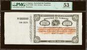 Uruguay Uruguay 240 Reis 1856 'Remainder' Pick-S439r About UNC PMG 53 -