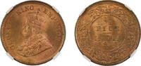 India British India 1914 (C) 1/2 Pice NGC Graded MS-64 RD -