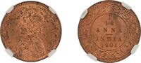 India British India 1/12 Anna 1901 (C) NGC Graded MS-62 RB -
