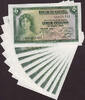 Spain Spain 10 Consecutive 5 Peasta Pick-85 Gem UNC -