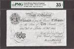 Great Britain Great Britain 1924 White 10 Pounds HARVEY B209b Pick-313a VF PMG 35 EPQ -