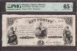 Hungary Hungary 2 Forint ND (1852) Remainder Pick-S142r1 GEM UNC PMG 65 EPQ -