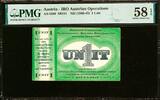 Austria Austria IRO Austrian Operations 1 Unit WWII ND (1940-45) AS-1680 AUNC PMG 58 EPQ -