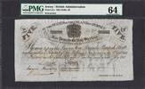 Jersey 5 Pounds ND (1840) Remainder Pick-A1r Choice UNC PMG 64 RARE ! -