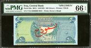 Iraq Iraq 500 Dinars 2013 / AH1435 SPECIMEN Pick-98s GEM UNC PMG 66 EPQ -