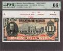 Mexico Banco Oriental 100 Pesos ND (1901-14) SPECIMEN P-S385s GEM UNC PMG 66 EPQ -