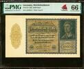 Germany 10,000 Mark 1922 Pick-72 GEM UNC PMG 66 EPQ -