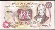 Scotland Bank of Scotland 20 Pounds 12-1-1993 Pick-118 Crisp AUNC -