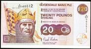 Scotland Scotland Clydesdale Bank PLC 20 Pounds COMM. 6th June 2005 Pick-229F Crisp AUNC -