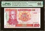Scotland Scotland 100 Pounds Commemorative 1st January 2006 Pick-123e GEM UNC PMG 66 EPQ -