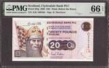 Scotland Scotland Clydesdale Bank 20 Pounds 2006 Pick-228g GEM UNC PMG 66 EPQ -
